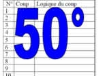 50° diagosudoku, avec la solution du quarante-neuvième