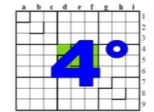 Quatrième centrosudoku, avec la solution du troisième centrosudoku.