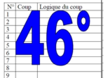 46° diagosudoku, avec la solution du quarante-cinquième