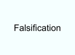 Falsification