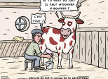 Moins de lait dans les biberons !