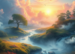 Paysage éphémère