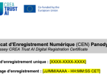Arsenal de sécurité numérique Panodyssey et propriété intellectuelle