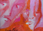 Double face - peinture au fil du temps - 1992