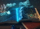 A livre ouvert