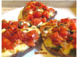 Tartines à la caprese