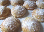 Biscuits sablés fourrés aux pommes et à la crème de marrons
