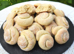 Biscuits-spirales crousti-moelleux à l'orange (vegan) - Recette en vidéo 