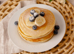 Pancakes ricotta citron