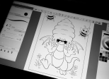 Mon premier livre à colorier : Une histoire de dragons.