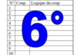 6° diagosudoku, avec la solution du cinquième