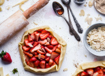 Tarte fraises-rhubarbe à l'américaine - Strawberry-Rhubarb Pie