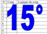 15° diagosudoku, avec la solution du quatorzième 