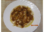 Purée de haricots blancs avec des oignons grillés - Fasole facaluita (vegan)