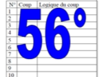 56° diagosudoku, avec la solution du cinquante-cinquième