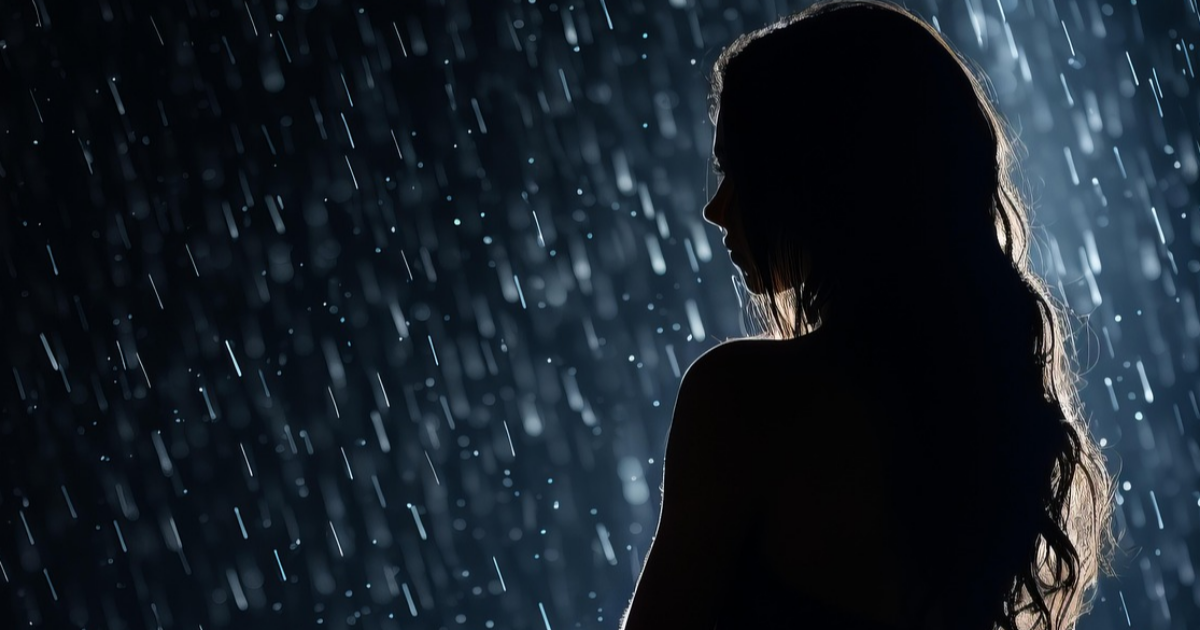 Sous la pluie