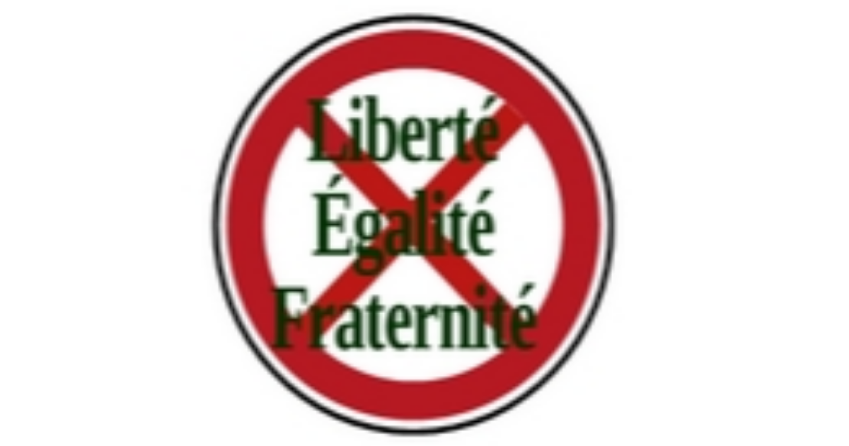 Liberté Égalité Fraternité 