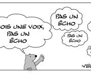 l'écho de la voix et la voix de l'écho