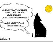 Le rat qui hurlait avec les loups