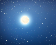 La lune dans les ténèbres