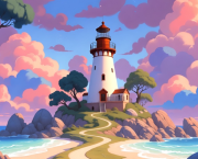 La lumière du phare de Symviosi