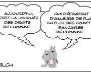 La journée des droits de l'homme vue par les rats