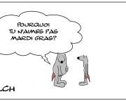 Le rat qui n'aimait pas Mardi Gras 