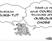 courir après , et après?