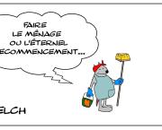 Le rat qui faisait le ménage