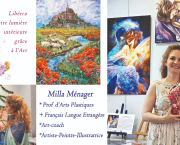 Les Ateliers Créatifs comme moyen d’apprendre le français (FLE) ou une autre langue étrangère autrement.