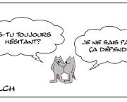 Le rat qui hésitait