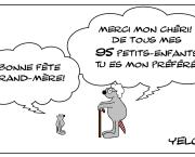 Le raton qui souhaitait une bonne fête à sa grand-mère 