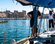 Deux plumes au fil de l'eau