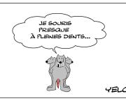 Le rat qui avait un sourire presque radieux