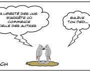 La liberté , c'est le pied!