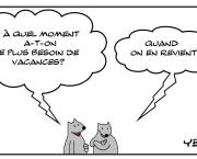 Difficile retour de vacances