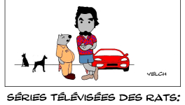 les séries télévisées des rats : Magnum et Higgings et Zeus et Apollon