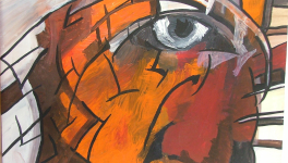 Peintures au fil du temps - La prunelle blanche - 1990