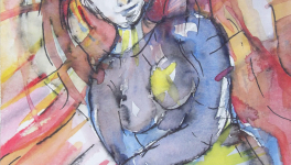 Déhanchée - jeux d'ombre et de lumière - 2021