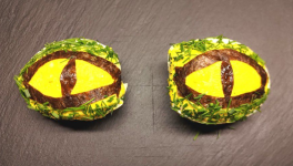 Oeufs farcis "Yeux de serpent" pour l'année du serpent - Recette en vidéo