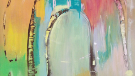 Peintures au fil du temps - Les arcs de pluie - 2010