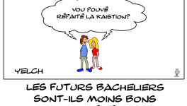 Moins bons futurs bâcheliers?