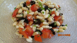 Salade de haricots blancs
