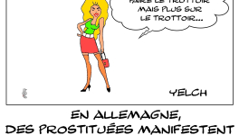 des prostituées manifestent pour la réouverture des maisons closes