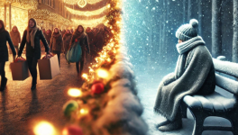 L’effervescence de Noël.