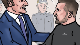 Les cadeaux de Macron à Zelensky