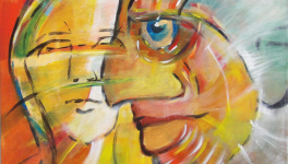 L'envers et l'endroit - peinture au fil du temps - 2017