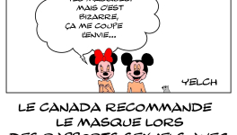 le Canada recommande le masque lors des rapports sexuels avec un nouveau partenaire