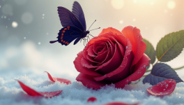 L'éphémérité d'un baiser ...