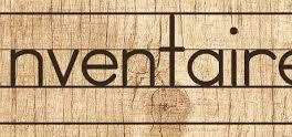 Inventaire à terre